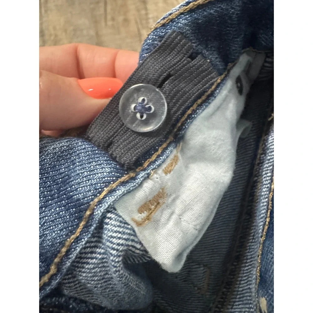Gymboree Boys Straight Leg Jeans Medium Wash Adjustable Waist RN70530 Size‎ 4T